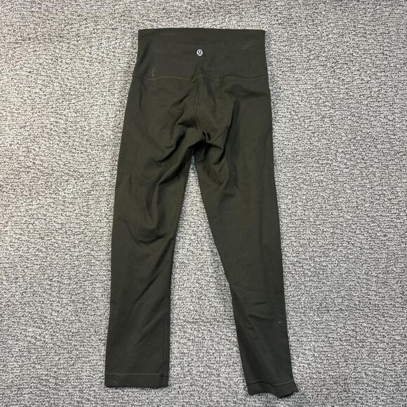 Olive green lululemon align leggings - Picture 2 of 4